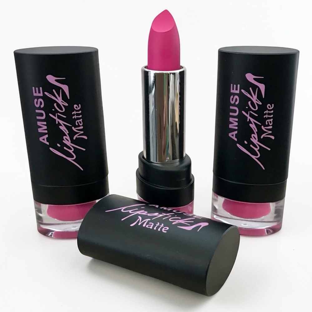 🆕3pcs Amuse Matte Lipstick
